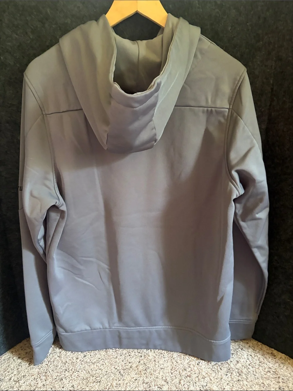 Marucci Men's Gray Pullover Hoodie with Crossed Bats Graphic MEDIUM - Picture 4 of 4